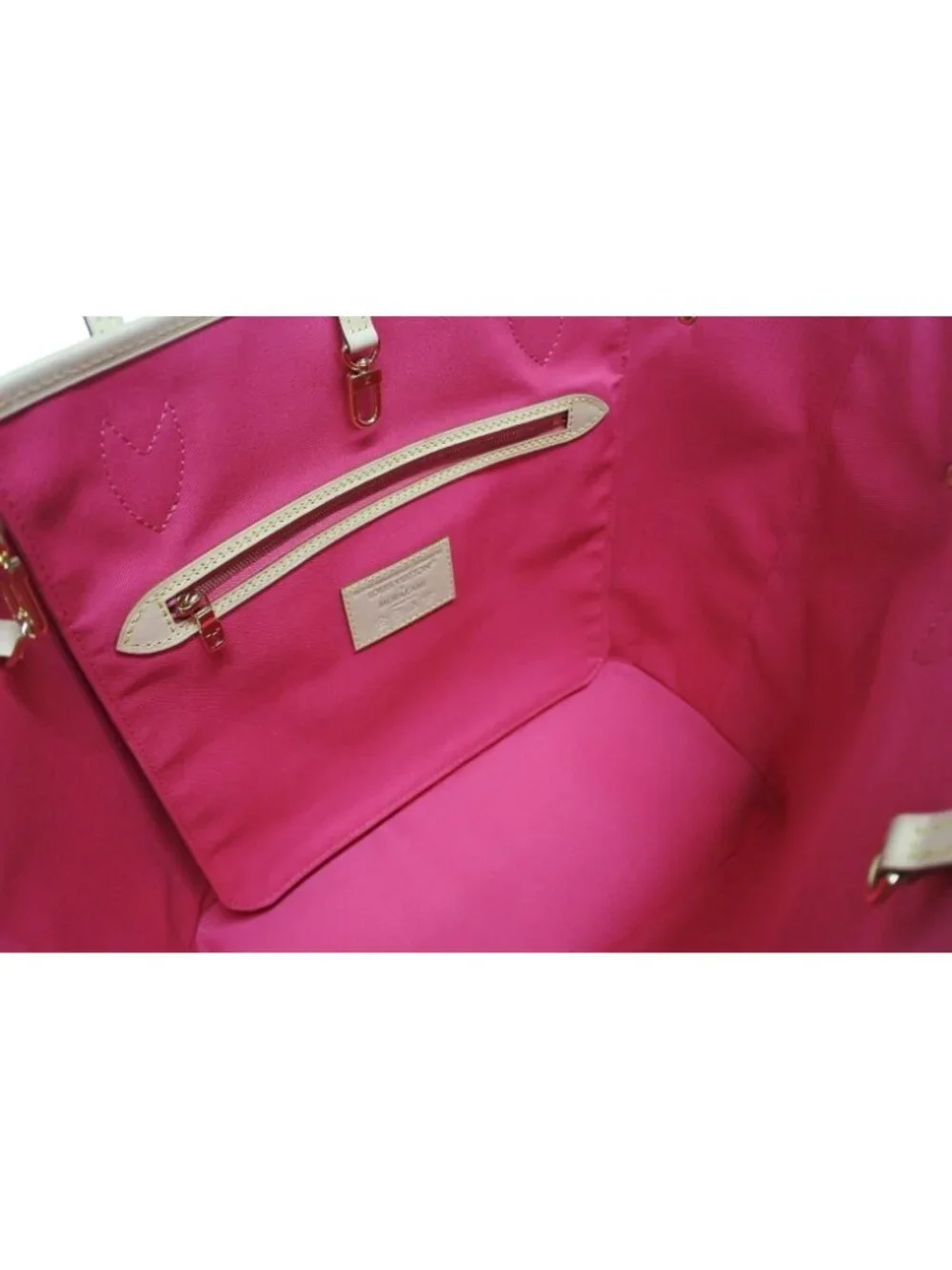 Louis Vuitton Monogram LV TM Neverfull MM Tote Bag Takashi Murakami Brown Gold